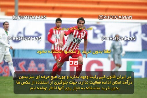 2164671, Tehran, Iran, لیگ برتر فوتبال ایران، Persian Gulf Cup، Week 20، Second Leg، 2009/12/17، Steel Azin 2 - 2 Zob Ahan Esfahan