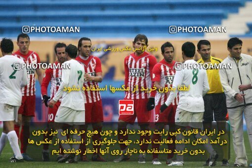 2164719, Tehran, Iran, لیگ برتر فوتبال ایران، Persian Gulf Cup، Week 20، Second Leg، 2009/12/17، Steel Azin 2 - 2 Zob Ahan Esfahan