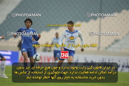 2176824, Tehran, Iran, لیگ برتر فوتبال ایران، Persian Gulf Cup، Week 21، Second Leg، 2009/12/22، Esteghlal 2 - 2 Malvan Bandar Anzali