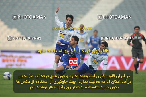 2176832, Tehran, Iran, لیگ برتر فوتبال ایران، Persian Gulf Cup، Week 21، Second Leg، 2009/12/22، Esteghlal 2 - 2 Malvan Bandar Anzali