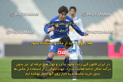 2176842, Tehran, Iran, لیگ برتر فوتبال ایران، Persian Gulf Cup، Week 21، Second Leg، 2009/12/22، Esteghlal 2 - 2 Malvan Bandar Anzali