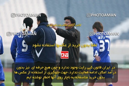 2164581, Tehran, Iran, لیگ برتر فوتبال ایران، Persian Gulf Cup، Week 21، Second Leg، 2009/12/22، Esteghlal 2 - 2 Malvan Bandar Anzali