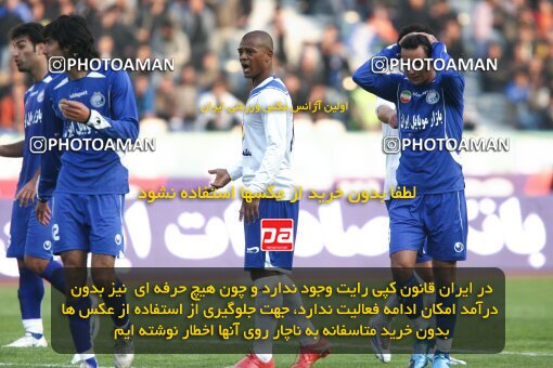 2164589, Tehran, Iran, لیگ برتر فوتبال ایران، Persian Gulf Cup، Week 21، Second Leg، 2009/12/22، Esteghlal 2 - 2 Malvan Bandar Anzali