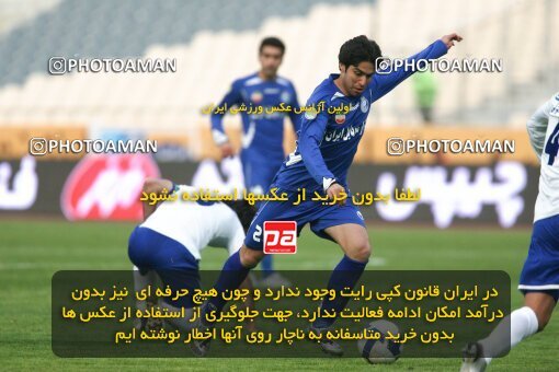 2164693, Tehran, Iran, لیگ برتر فوتبال ایران، Persian Gulf Cup، Week 21، Second Leg، 2009/12/22، Esteghlal 2 - 2 Malvan Bandar Anzali