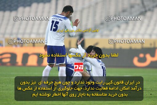 2164766, Tehran, Iran, لیگ برتر فوتبال ایران، Persian Gulf Cup، Week 21، Second Leg، 2009/12/22، Esteghlal 2 - 2 Malvan Bandar Anzali