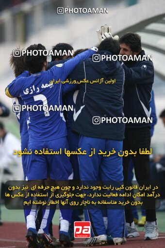 2176735, Tehran, Iran, لیگ برتر فوتبال ایران، Persian Gulf Cup، Week 21، Second Leg، 2009/12/22، Esteghlal 2 - 2 Malvan Bandar Anzali