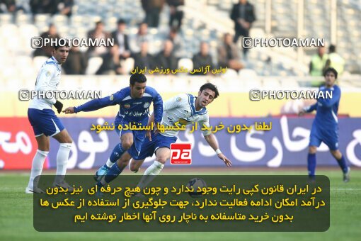 2176744, Tehran, Iran, لیگ برتر فوتبال ایران، Persian Gulf Cup، Week 21، Second Leg، 2009/12/22، Esteghlal 2 - 2 Malvan Bandar Anzali