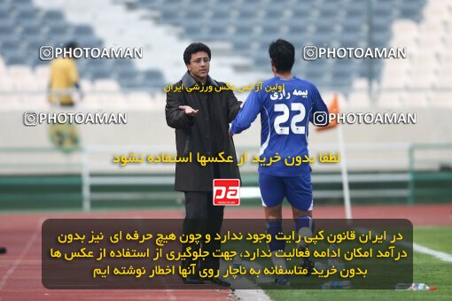 2176763, Tehran, Iran, لیگ برتر فوتبال ایران، Persian Gulf Cup، Week 21، Second Leg، 2009/12/22، Esteghlal 2 - 2 Malvan Bandar Anzali