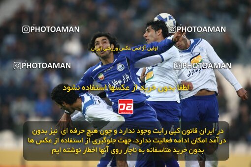 2176780, Tehran, Iran, لیگ برتر فوتبال ایران، Persian Gulf Cup، Week 21، Second Leg، 2009/12/22، Esteghlal 2 - 2 Malvan Bandar Anzali