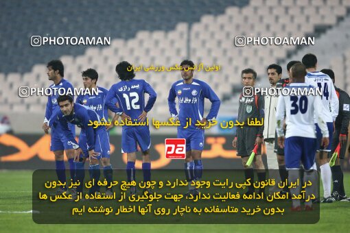 2176798, Tehran, Iran, لیگ برتر فوتبال ایران، Persian Gulf Cup، Week 21، Second Leg، 2009/12/22، Esteghlal 2 - 2 Malvan Bandar Anzali