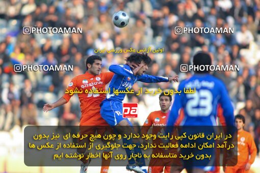 2191609, Tehran, Iran, لیگ برتر فوتبال ایران، Persian Gulf Cup، Week 22، Second Leg، 2010/01/10، Esteghlal 1 - 1 Saipa