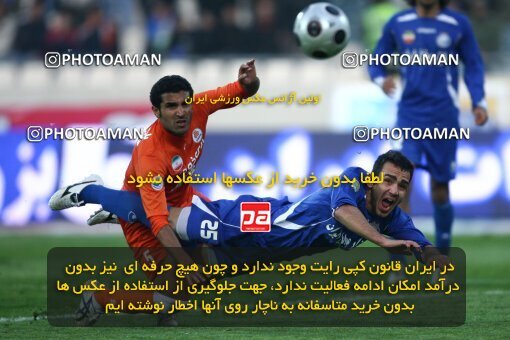 2191640, Tehran, Iran, لیگ برتر فوتبال ایران، Persian Gulf Cup، Week 22، Second Leg، 2010/01/10، Esteghlal 1 - 1 Saipa