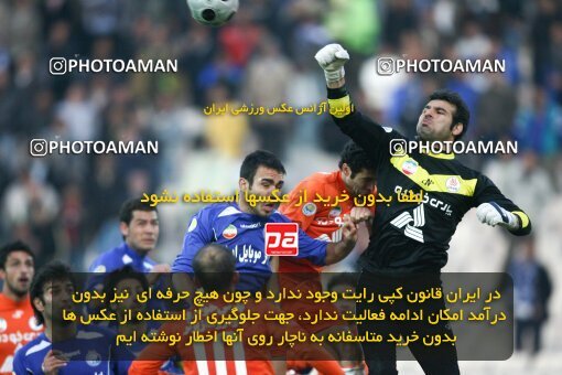 2191643, Tehran, Iran, لیگ برتر فوتبال ایران، Persian Gulf Cup، Week 22، Second Leg، 2010/01/10، Esteghlal 1 - 1 Saipa