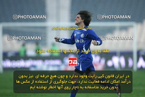 2191645, Tehran, Iran, لیگ برتر فوتبال ایران، Persian Gulf Cup، Week 22، Second Leg، 2010/01/10، Esteghlal 1 - 1 Saipa
