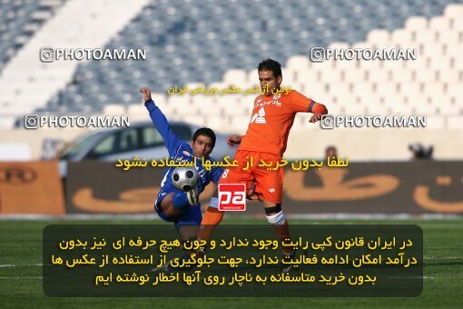 2191708, Tehran, Iran, لیگ برتر فوتبال ایران، Persian Gulf Cup، Week 22، Second Leg، 2010/01/10، Esteghlal 1 - 1 Saipa