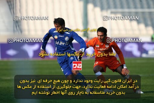 2191716, Tehran, Iran, لیگ برتر فوتبال ایران، Persian Gulf Cup، Week 22، Second Leg، 2010/01/10، Esteghlal 1 - 1 Saipa