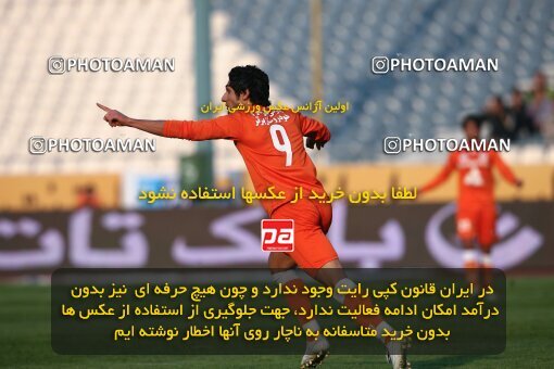 2191734, Tehran, Iran, لیگ برتر فوتبال ایران، Persian Gulf Cup، Week 22، Second Leg، 2010/01/10، Esteghlal 1 - 1 Saipa