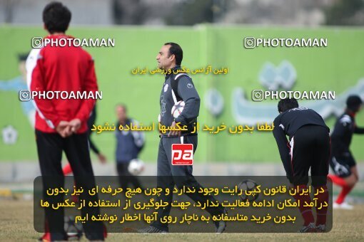 2191955, Tehran, Iran, لیگ برتر فوتبال ایران, Persepolis Football Team Training Session on 2010/01/19 at Karegaran Stadium