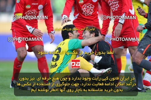 2192135, Tehran, Iran, لیگ برتر فوتبال ایران، Persian Gulf Cup، Week 24، Second Leg، 2010/01/22، Persepolis 1 - 0 Rah Ahan