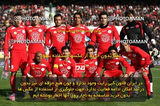 2192021, Tehran, Iran, لیگ برتر فوتبال ایران، Persian Gulf Cup، Week 24، Second Leg، 2010/01/22، Persepolis 1 - 0 Rah Ahan