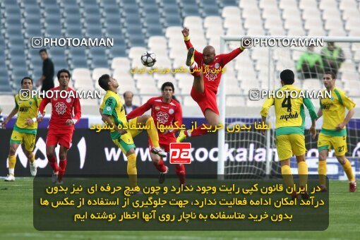 2192148, Tehran, Iran, لیگ برتر فوتبال ایران، Persian Gulf Cup، Week 24، Second Leg، 2010/01/22، Persepolis 1 - 0 Rah Ahan