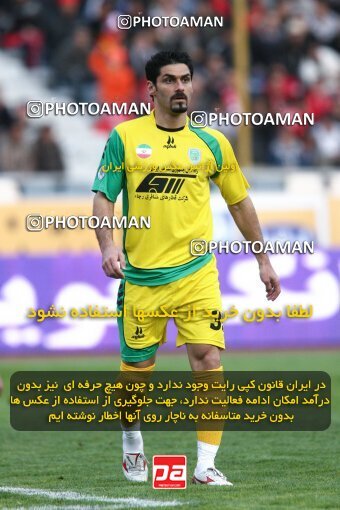 2192201, Tehran, Iran, لیگ برتر فوتبال ایران، Persian Gulf Cup، Week 24، Second Leg، 2010/01/22، Persepolis 1 - 0 Rah Ahan