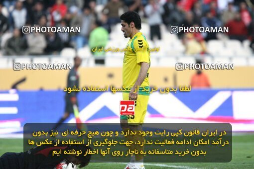 2192257, Tehran, Iran, لیگ برتر فوتبال ایران، Persian Gulf Cup، Week 24، Second Leg، 2010/01/22، Persepolis 1 - 0 Rah Ahan