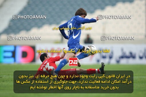 2192286, Tehran, Iran, لیگ برتر فوتبال ایران، Persian Gulf Cup، Week 24، Second Leg، 2010/01/23، Steel Azin 0 - 2 Esteghlal