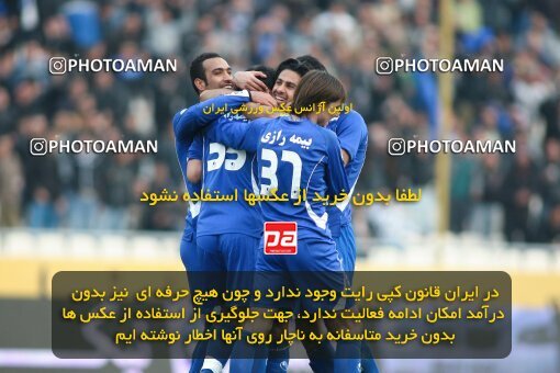2192339, Tehran, Iran, لیگ برتر فوتبال ایران، Persian Gulf Cup، Week 24، Second Leg، 2010/01/23، Steel Azin 0 - 2 Esteghlal