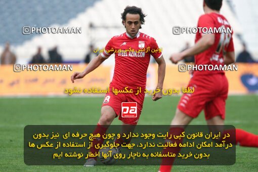 2195321, Tehran, Iran, لیگ برتر فوتبال ایران، Persian Gulf Cup، Week 24، Second Leg، 2010/01/23، Steel Azin 0 - 2 Esteghlal