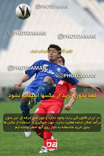 2195328, Tehran, Iran, لیگ برتر فوتبال ایران، Persian Gulf Cup، Week 24، Second Leg، 2010/01/23، Steel Azin 0 - 2 Esteghlal