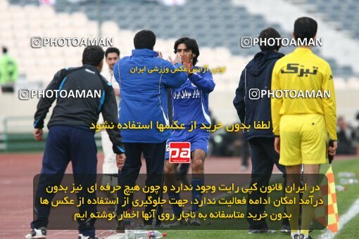 2195339, Tehran, Iran, لیگ برتر فوتبال ایران، Persian Gulf Cup، Week 24، Second Leg، 2010/01/23، Steel Azin 0 - 2 Esteghlal