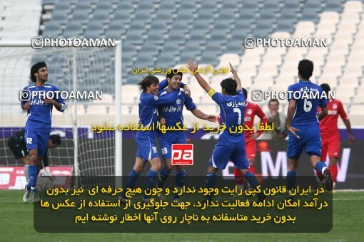 2195345, Tehran, Iran, لیگ برتر فوتبال ایران، Persian Gulf Cup، Week 24، Second Leg، 2010/01/23، Steel Azin 0 - 2 Esteghlal
