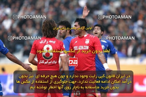 2195348, Tehran, Iran, لیگ برتر فوتبال ایران، Persian Gulf Cup، Week 24، Second Leg، 2010/01/23، Steel Azin 0 - 2 Esteghlal