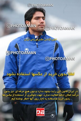 2195358, Tehran, Iran, لیگ برتر فوتبال ایران، Persian Gulf Cup، Week 24، Second Leg، 2010/01/23، Steel Azin 0 - 2 Esteghlal