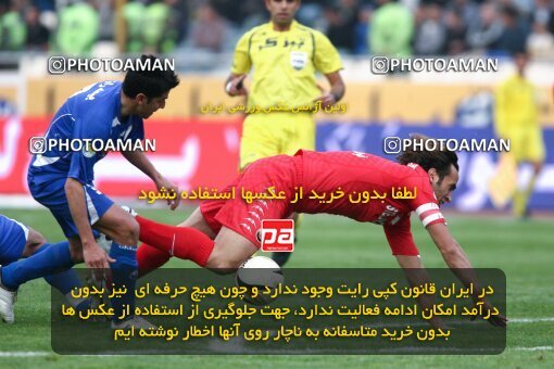 2195368, Tehran, Iran, لیگ برتر فوتبال ایران، Persian Gulf Cup، Week 24، Second Leg، 2010/01/23، Steel Azin 0 - 2 Esteghlal
