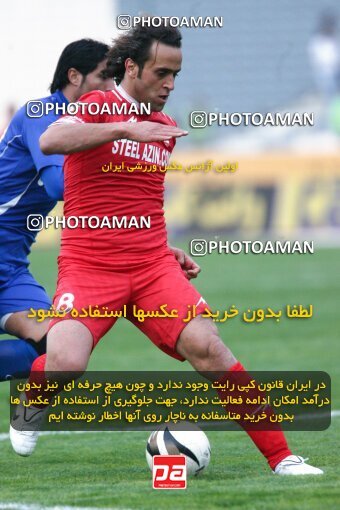 2195374, Tehran, Iran, لیگ برتر فوتبال ایران، Persian Gulf Cup، Week 24، Second Leg، 2010/01/23، Steel Azin 0 - 2 Esteghlal