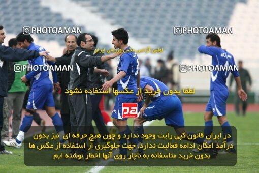 2195394, Tehran, Iran, لیگ برتر فوتبال ایران، Persian Gulf Cup، Week 24، Second Leg، 2010/01/23، Steel Azin 0 - 2 Esteghlal