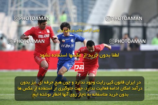 2195215, Tehran, Iran, لیگ برتر فوتبال ایران، Persian Gulf Cup، Week 24، Second Leg، 2010/01/23، Steel Azin 0 - 2 Esteghlal