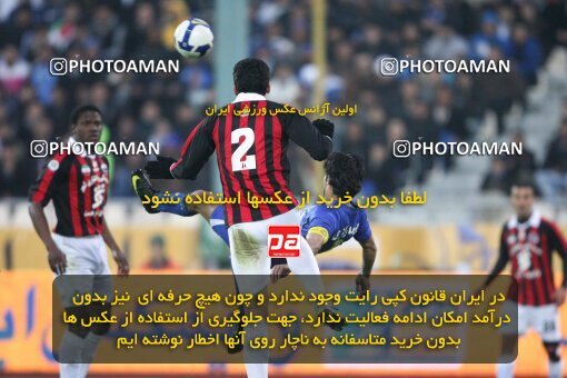 2192565, Tehran, Iran, لیگ برتر فوتبال ایران، Persian Gulf Cup، Week 25، Second Leg، Esteghlal 3 v 1 Aboumoslem on 2010/01/29 at Azadi Stadium