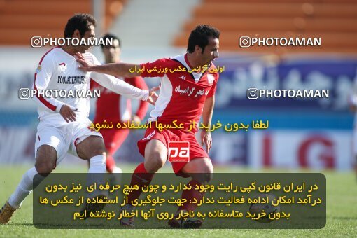2193275, Tehran, Iran, لیگ برتر فوتبال ایران، Persian Gulf Cup، Week 26، Second Leg، 2010/01/29، Steel Azin 2 - 3 Foulad Khouzestan