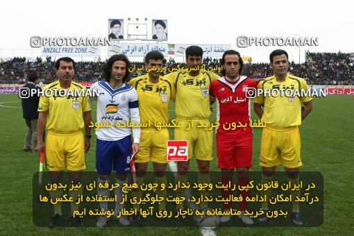 2194015, Bandar Anzali, Iran, لیگ برتر فوتبال ایران، Persian Gulf Cup، Week 27، Second Leg، 2010/02/19، Malvan Bandar Anzali 1 - 3 Steel Azin
