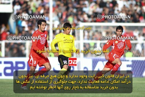 2193953, Shiraz, Iran, لیگ برتر فوتبال ایران، Persian Gulf Cup، Week 27، Second Leg، 2010/02/19، Fajr-e Sepasi Shiraz 1 - 2 Persepolis