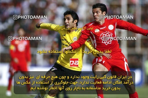 2193944, Shiraz, Iran, لیگ برتر فوتبال ایران، Persian Gulf Cup، Week 27، Second Leg، 2010/02/19، Fajr-e Sepasi Shiraz 1 - 2 Persepolis
