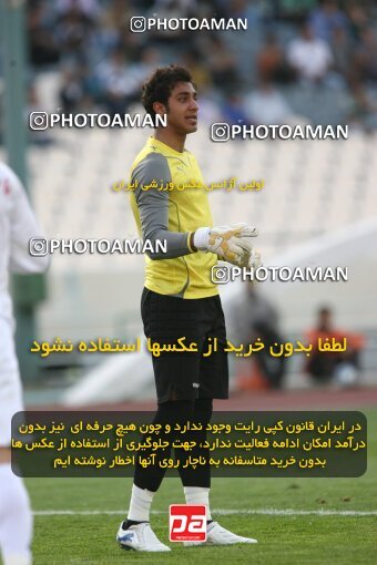 2199803, Tehran, Iran, لیگ برتر فوتبال ایران، Persian Gulf Cup، Week 29، Second Leg، 2010/03/15، Esteghlal 1 - 0 PAS Hamedan F.C.