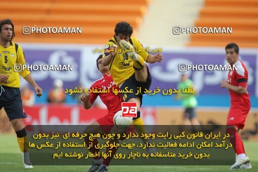 2200982, Tehran, Iran, لیگ برتر فوتبال ایران، Persian Gulf Cup، Week 30، Second Leg، 2010/04/04، Steel Azin 2 - 1 Sepahan
