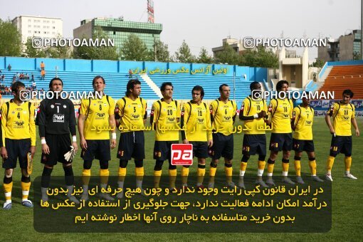 2200738, Tehran, Iran, لیگ برتر فوتبال ایران، Persian Gulf Cup، Week 30، Second Leg، 2010/04/04، Steel Azin 2 - 1 Sepahan