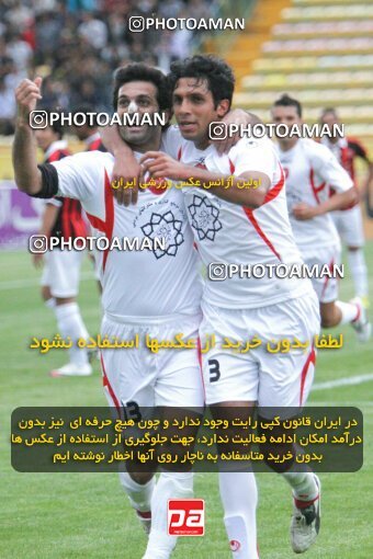 2201927, Mashhad, Iran, لیگ برتر فوتبال ایران، Persian Gulf Cup، Week 33، Second Leg، 2010/05/06، Aboumoslem 3 - 1 Persepolis