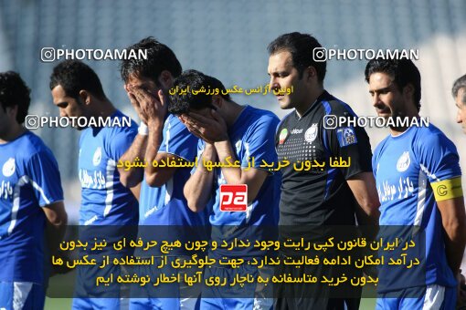 2201936, Tehran, Iran, لیگ برتر فوتبال ایران، Persian Gulf Cup، Week 33، Second Leg، 2010/05/06، Esteghlal 1 - 0 Rah Ahan