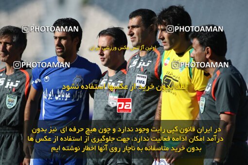 2201940, Tehran, Iran, لیگ برتر فوتبال ایران، Persian Gulf Cup، Week 33، Second Leg، 2010/05/06، Esteghlal 1 - 0 Rah Ahan